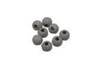 SHAREKI キラキラボール用 芯材 プラスチックボール 4mm 穴2 穴2mm